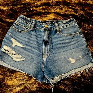 Hollister blue Jean shorts